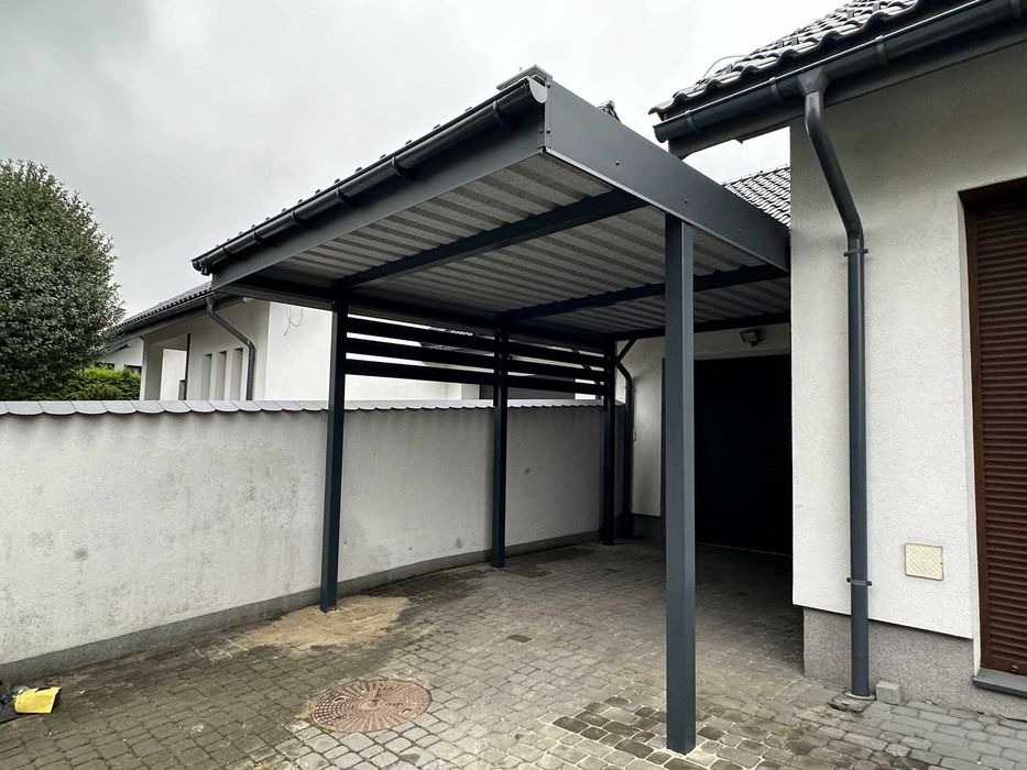 Carport 6x6 6x3 Wiata Samochodowa Altana Metalowa