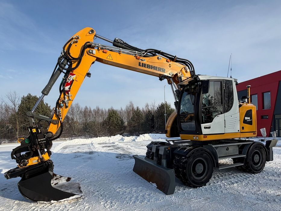 Liebherr A914 compact |rototilt ze szczypcami|8400mtg|system GPS 3d |  | warta uwagi !