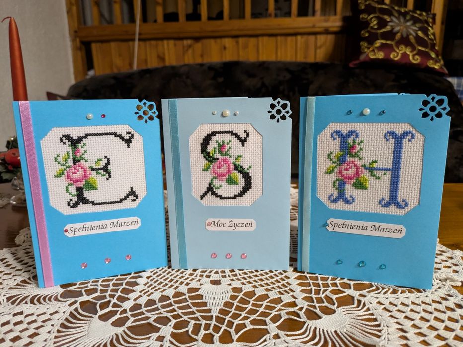 Karteczki okolicznościowe robione ręcznie
