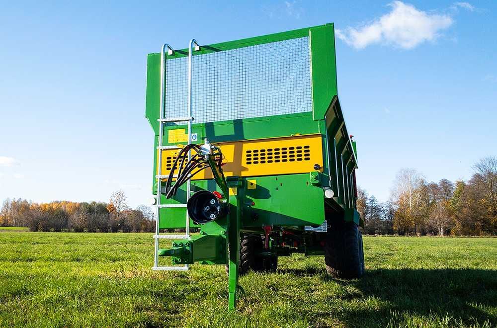 Rozrzutnik obornika skorupowy N250S/4 JAMNIK 8 ton - PRODUCENT!