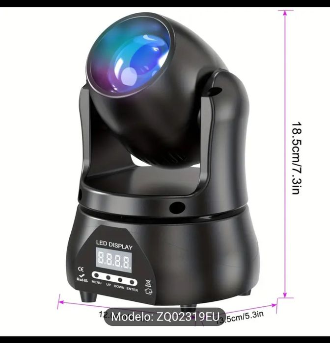 Luz de palco rob inteligente