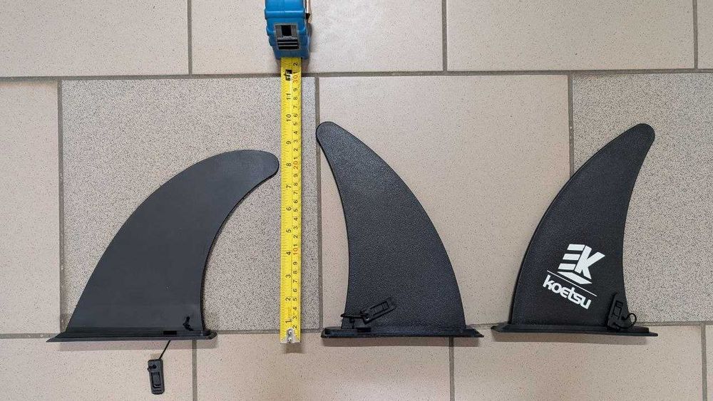 Detachable Nylon Slide-in SUP Fin Stand Up Paddle Board Плавник Киль9"