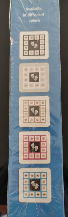 Moldura para o 1° ano do bebé