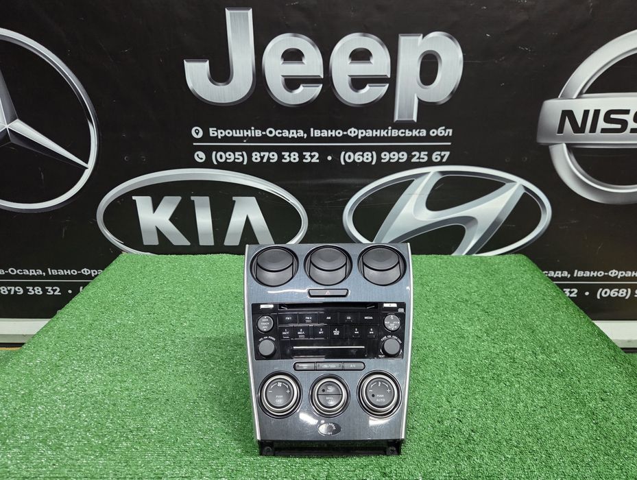 Комплект блок клімату магнітола рамка Mazda 6 GG  рестайл Мазда