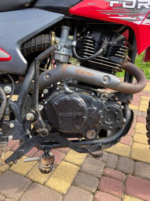 Forte 250 cross на ходу