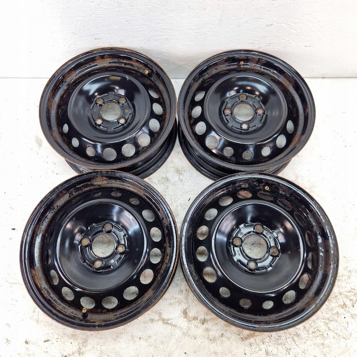 Felgi Stalowe RENAULT ALCAR STAHLRAD 5J 5,5J 15" 4X100 ET38 ET36 4001