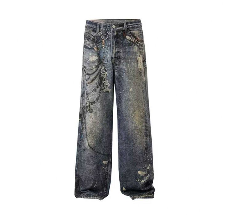 В наявності | Штани Acne Studios jeans джинси rap baggy