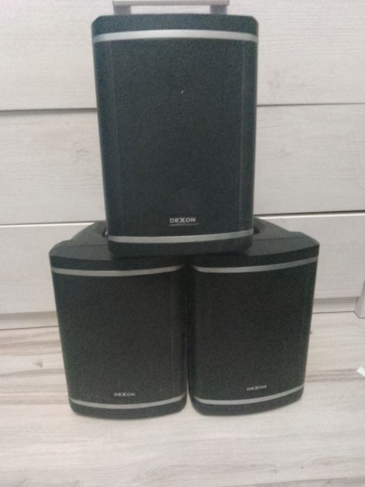 Tonsil active 200+mixer amplifer t-60+3 głośniki dexon 80w