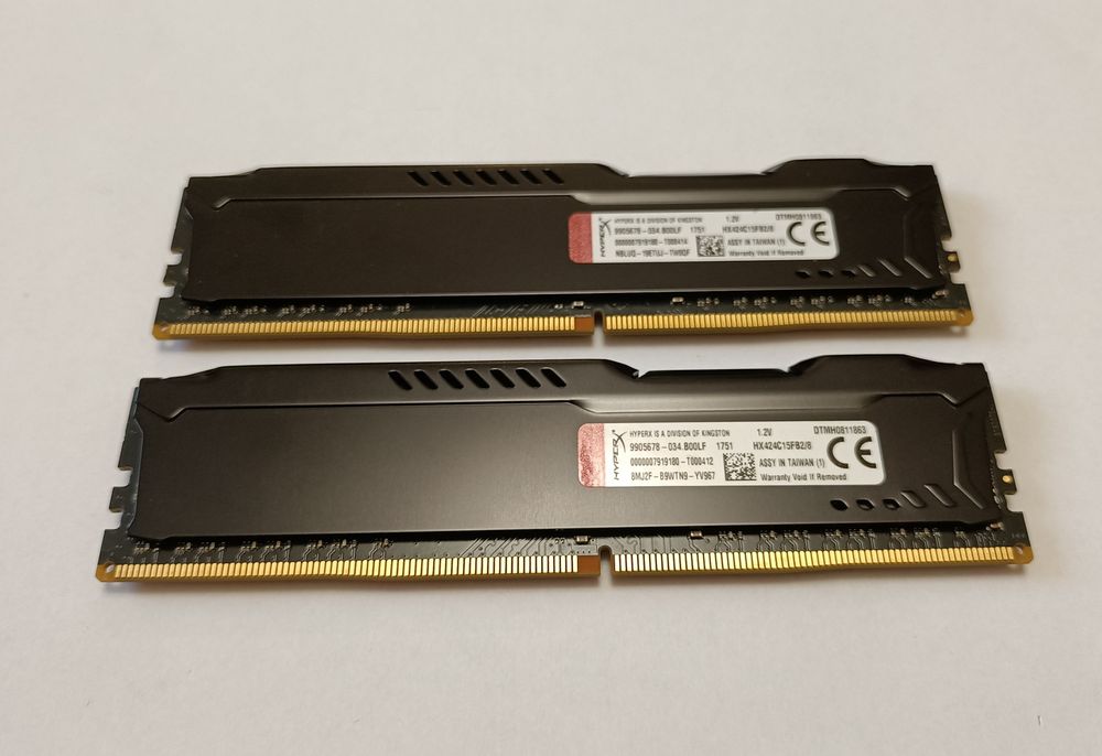 HyperX Fury  2x8GB (16GB) DDR4 2400MHz CL15 (HX424C15FB2/8)