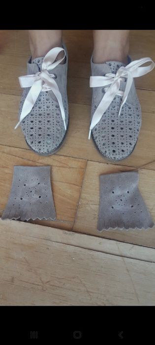 Sapatos em pele como novos