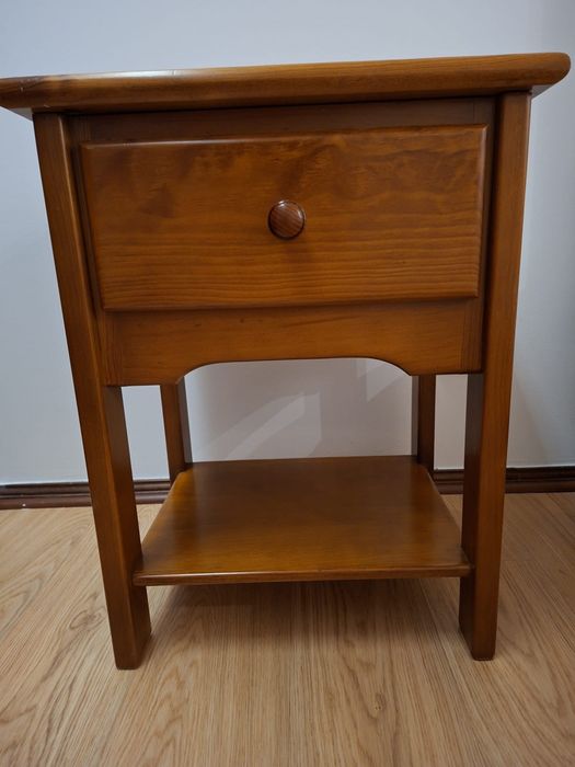 Mobilia completa quarto casal madeira cerejeira