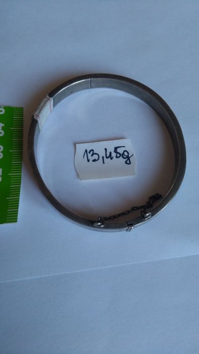 Bransoleta srebrna zamienię