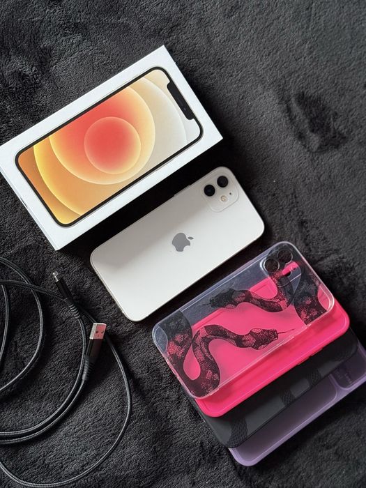 iPhone 12 bialy 128gb
