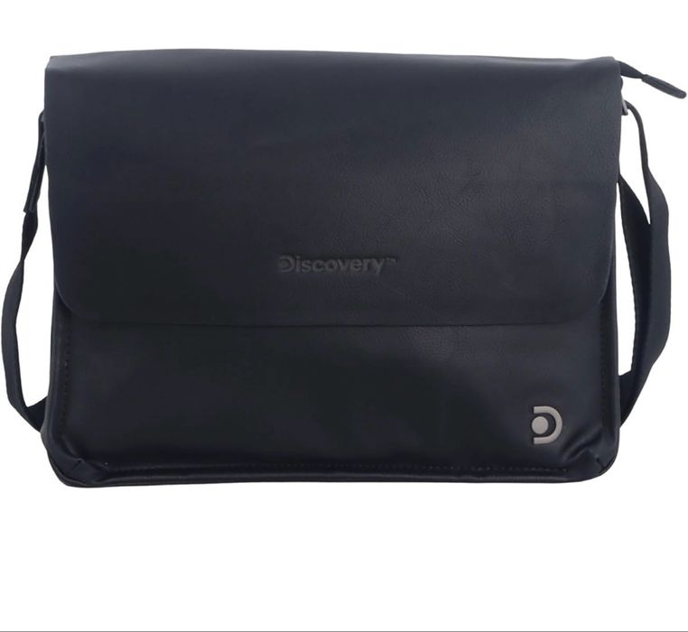 Mala de homem tiracolo cor preta marca Discovery