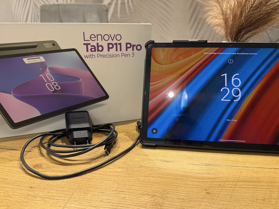 Tablet Lenovo Tab P11 Pro Gen 2 8/256 | Rysik Pen 3 | Jak NOWY | Etui