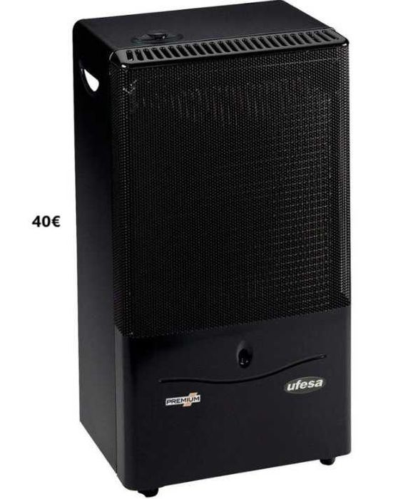 Aquecedor a gás com botija