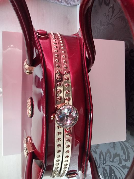 Torebka Kuferek Lakierowana