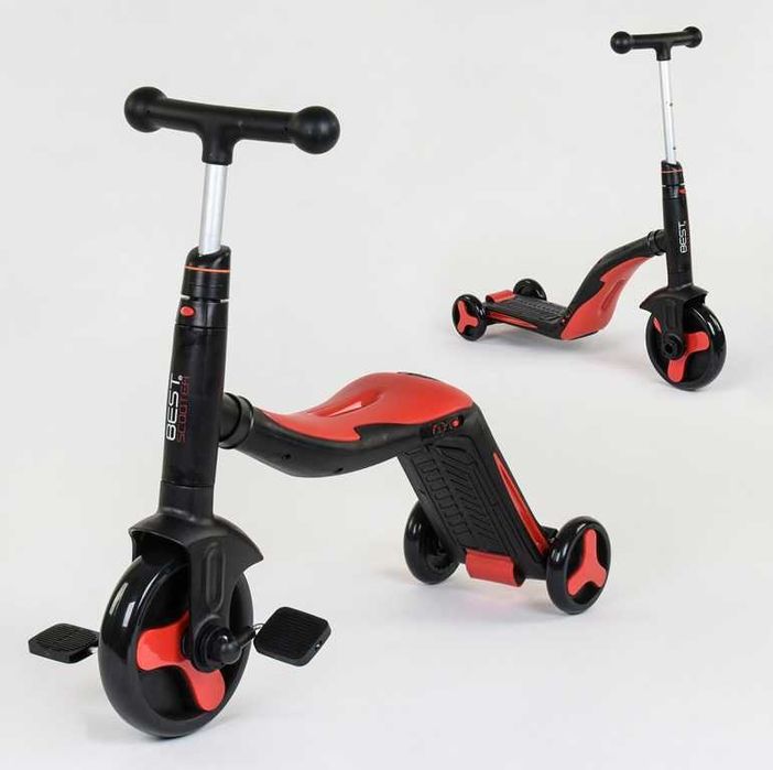 Дитячий самокат -велобіг-велосипед  Best Scooter  3 в 1  (новий )