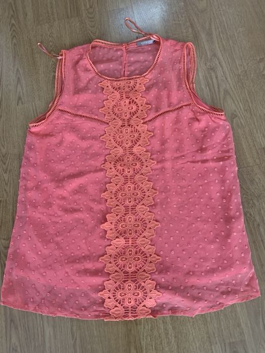 Koralowy top Orsay rozmiar 38