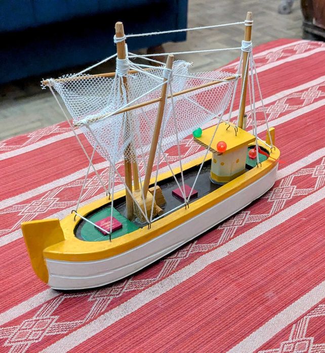 Barco decorativo tradicional português - Modelo artesanal