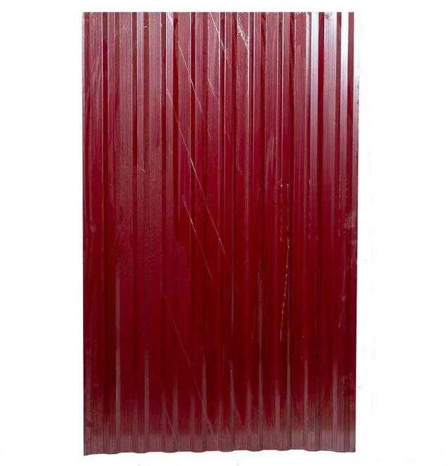 Профнастил ПМ-10 0,22(+-0,05)х950х2000 RAL3005 (вишня) Китай