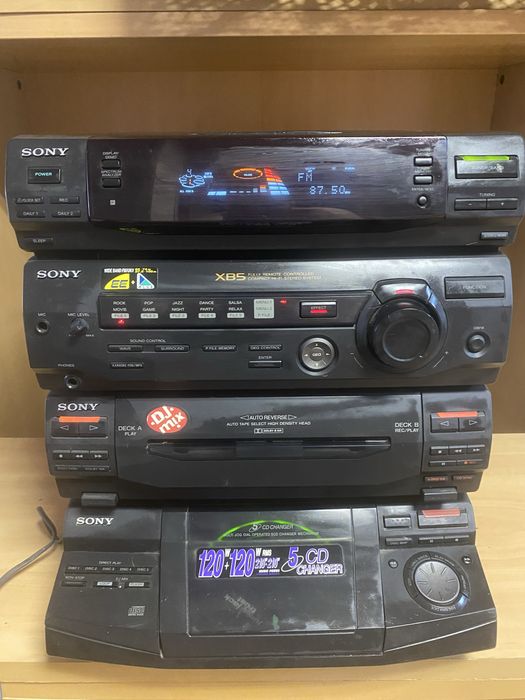 Музичний центр sony hcd-xb5.