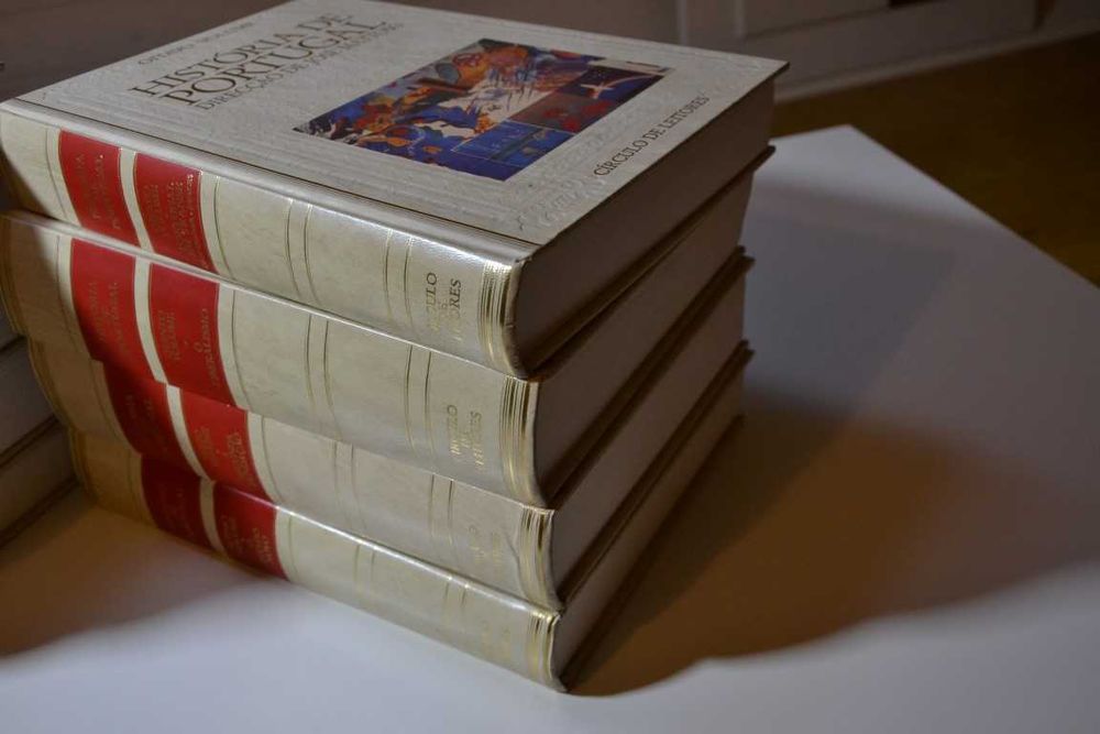 9 volumes de "História de Portugal" - Direção de José Mattoso
