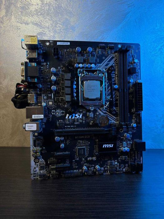 MSI H110M ECO | Материнська плата LGA1151 | DDR4 | Робоча