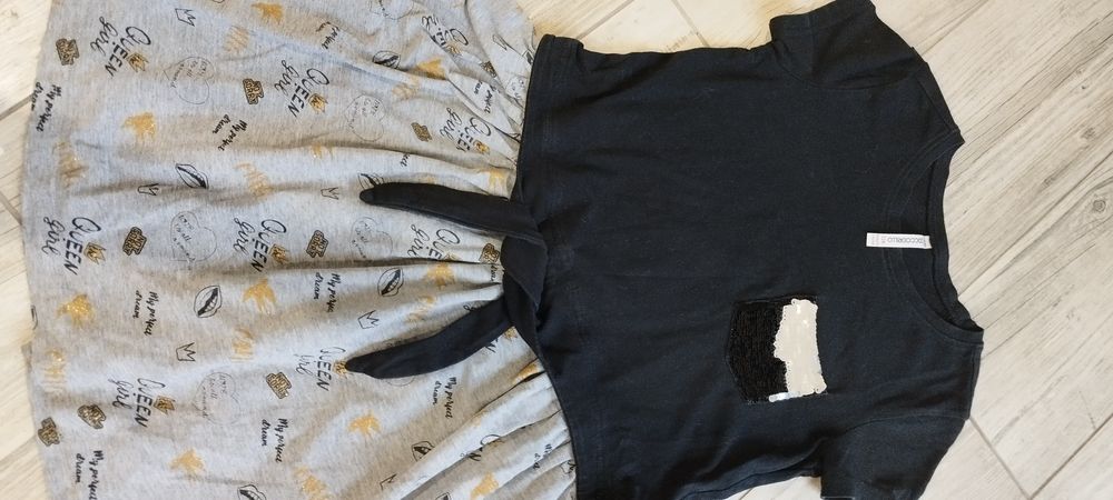 Letnia bawełniana sukienka 128 Coccodrilo