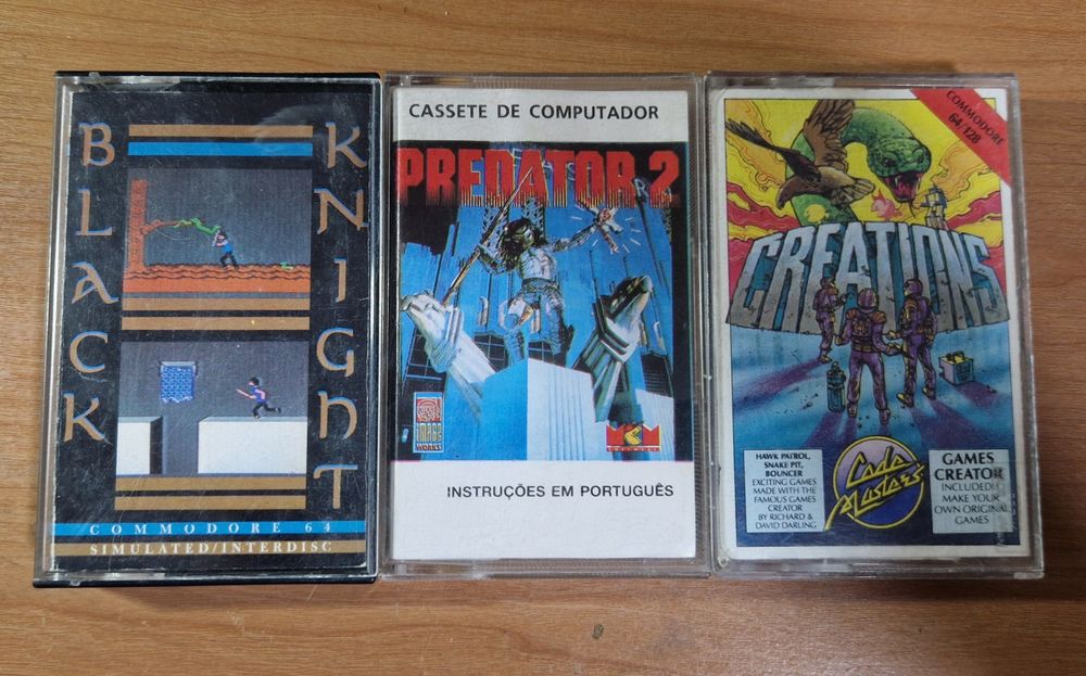 Jogos ZX Spectrum e Commodore 64/128