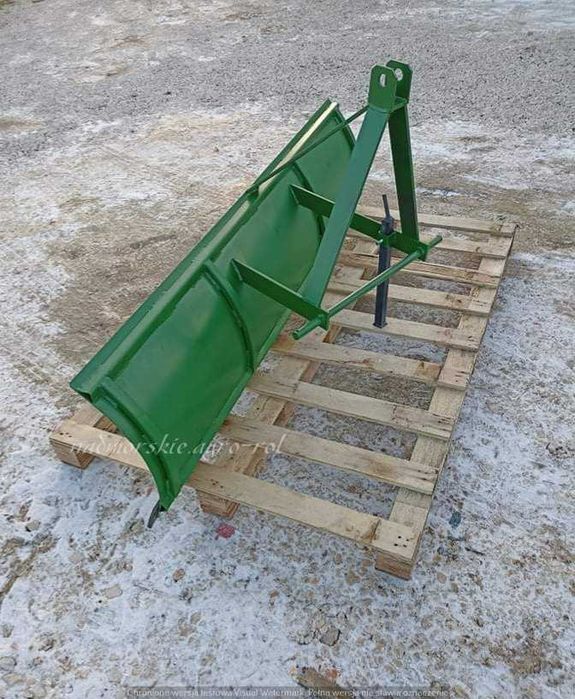 ciągnący / spychający - pług do śniegu na tył traktora odśnieżacz