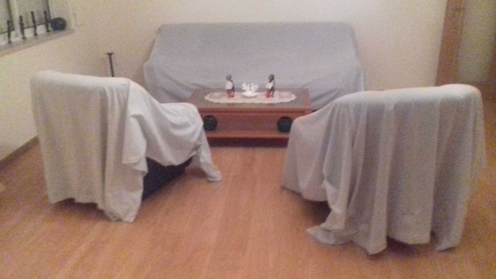 Sofás novos 4 Peças