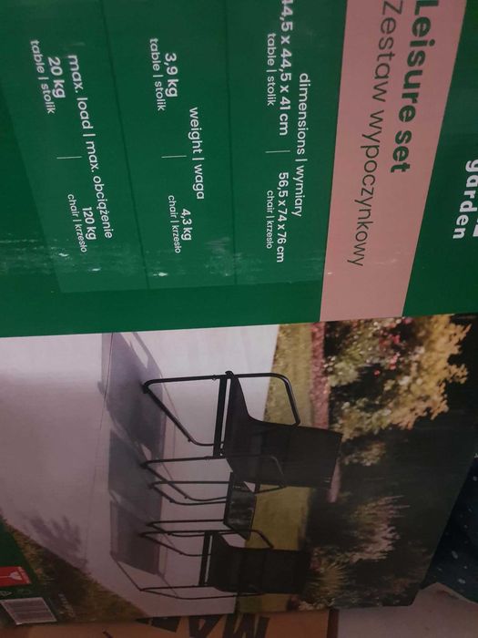 Zestaw wypoczynkowy
