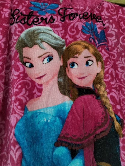 Ręcznik ponczo z kapturem Frozen