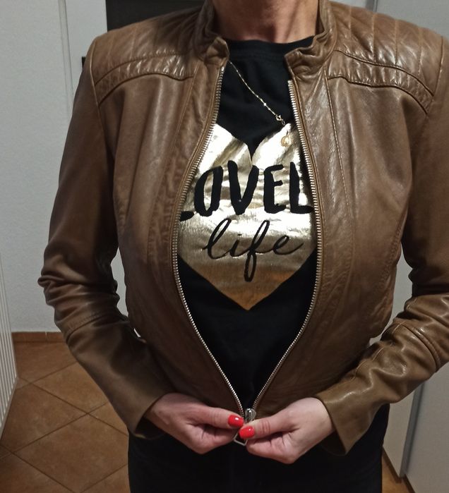 Kurtka skórzana Ochnik