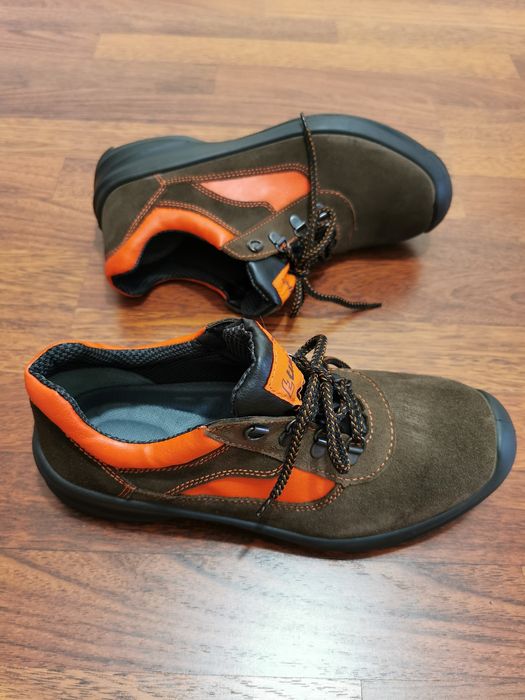 Skórzane Robocze Buty Męskie Łukpol Lekkie Wygodne