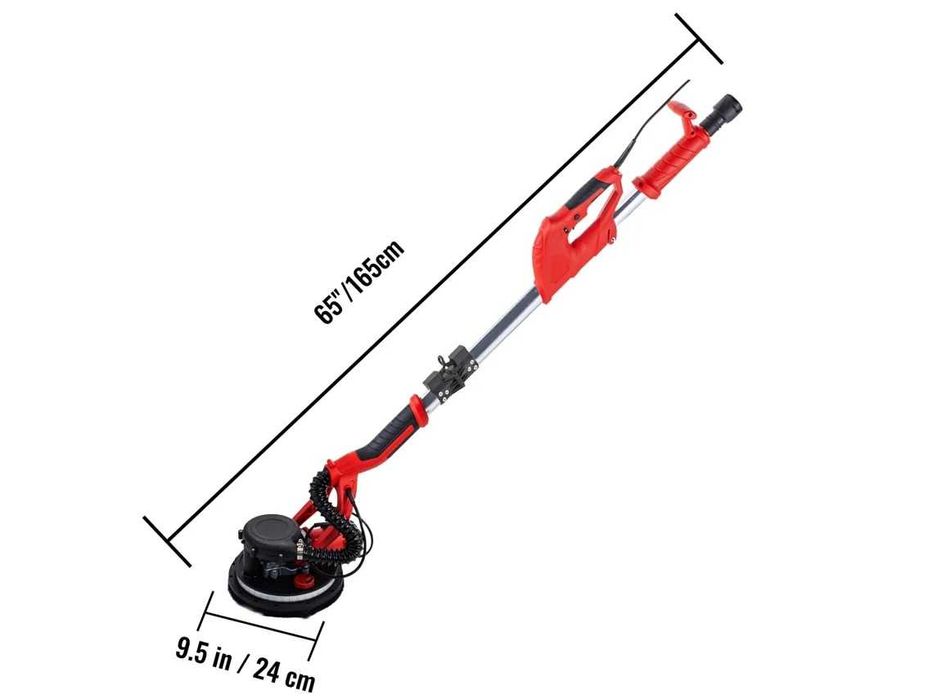 Lixadora tetos pladur 850W dobrável - NOVA e IMEDIATO