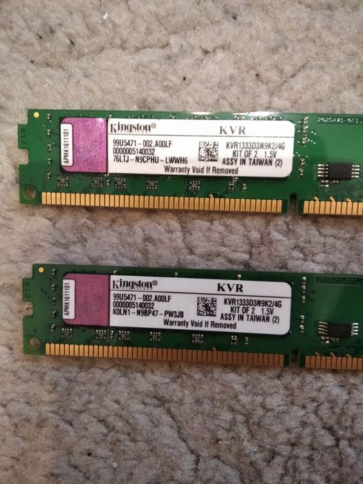 ОЗУ Kingston  DDR2/DDR3