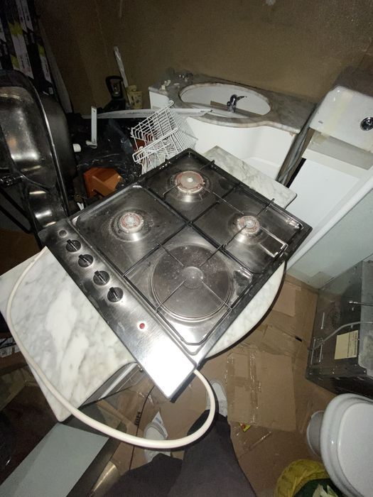 Placa fogao eletrica e gas