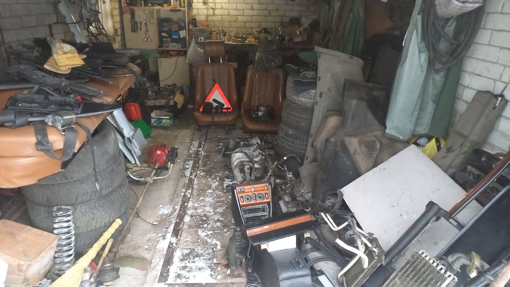 Мерседес 124 на гайки