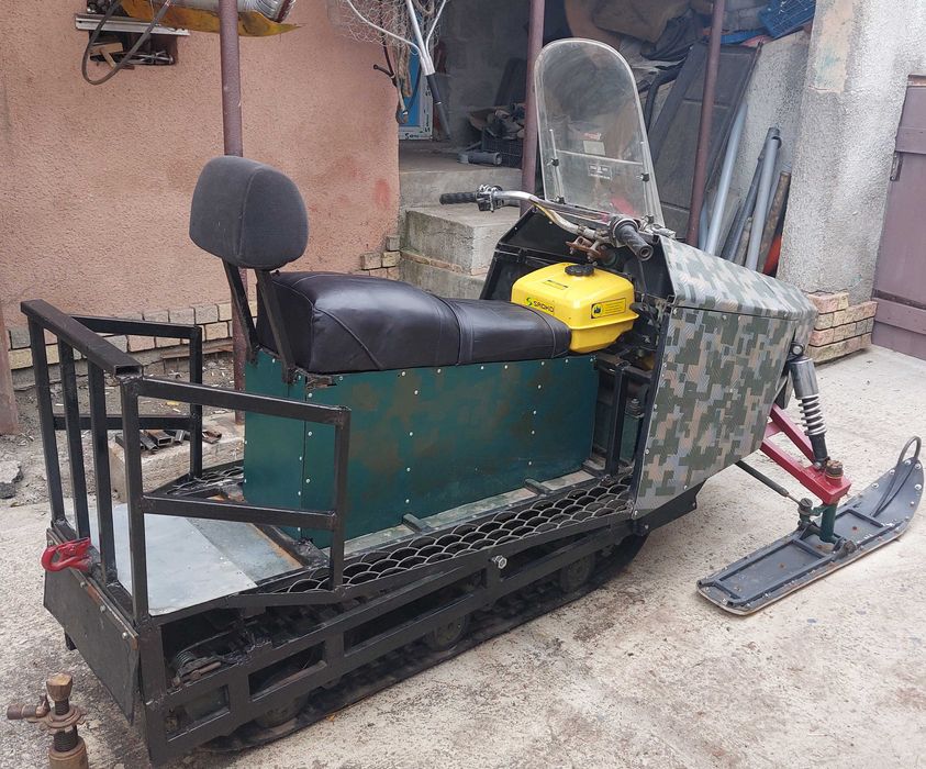 Саморобний снігохід