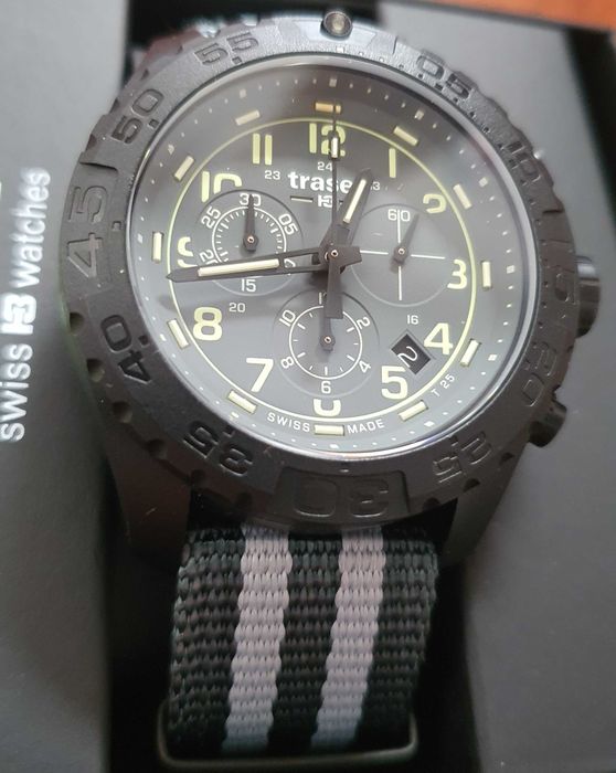 Zegarek męski kwarcowy chronograf Traser P96 Outdoor Pioneer Evolution