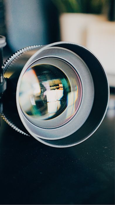 Lente cinema fullframe 7artisans 85mm