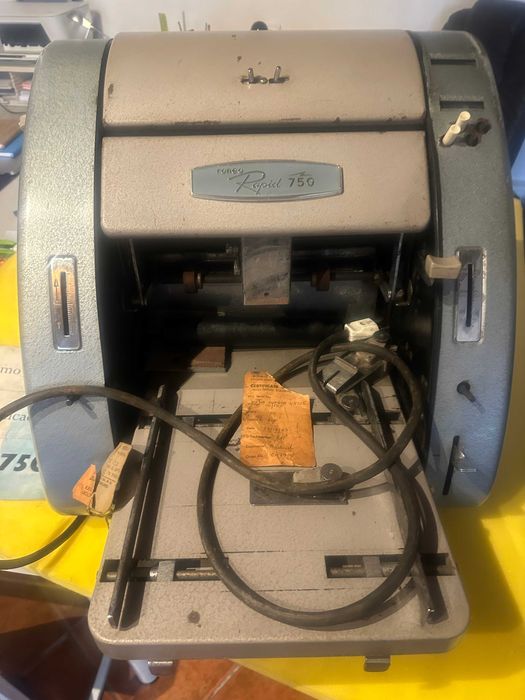 Impressora grafica vintage