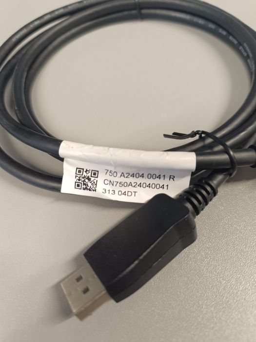 Displayport oryginalny HP 1,8m nowy kabel HP 917463