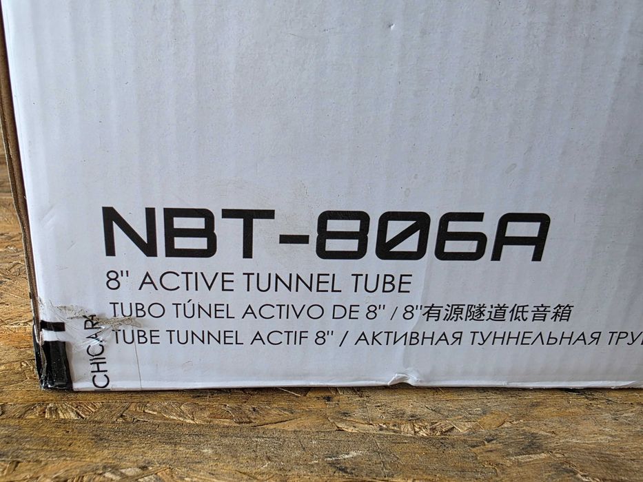 Subwoofer Tuba  Nakamichi 20 cm aktywny Nowy komplet