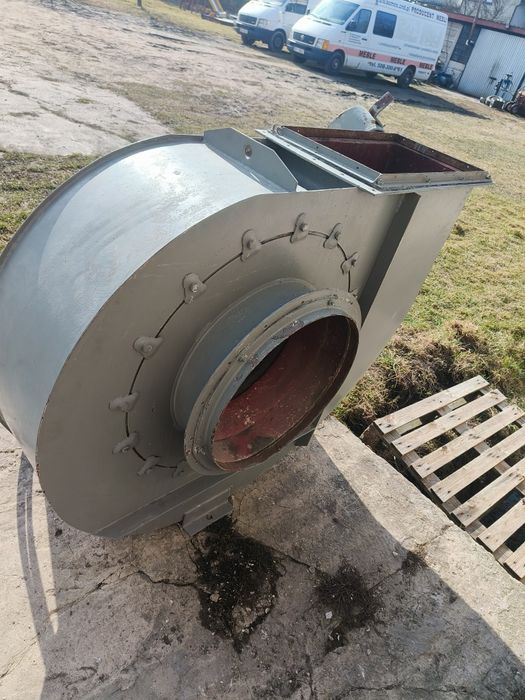 Wentylator dmuchawa promieniowa wyciąg duży z silnikiem 7,5kW