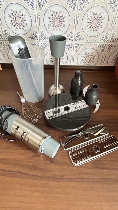 Blender TEFAL  Quickchef+HB67G830 z szatkownicą moc 1000 W. Nowy