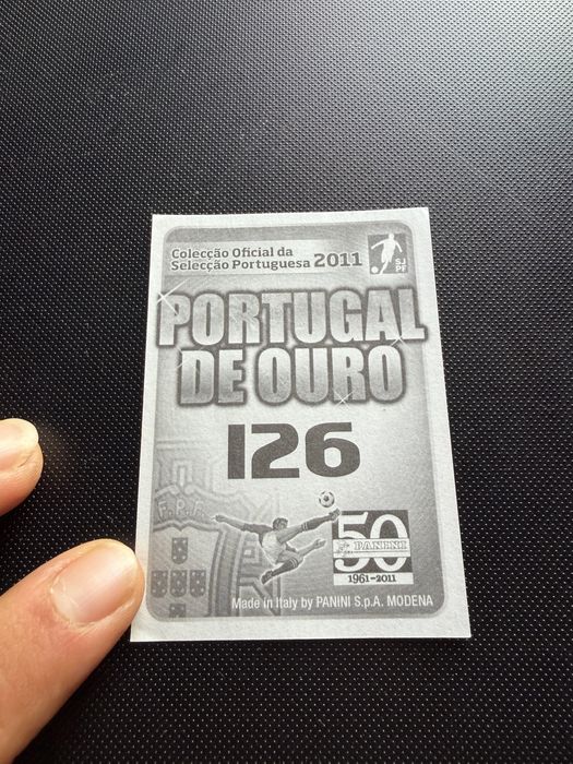 2011 Panini Portugal De Ouro Cristiano Ronaldo