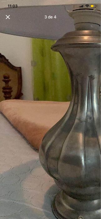 Candeeiros em estanho